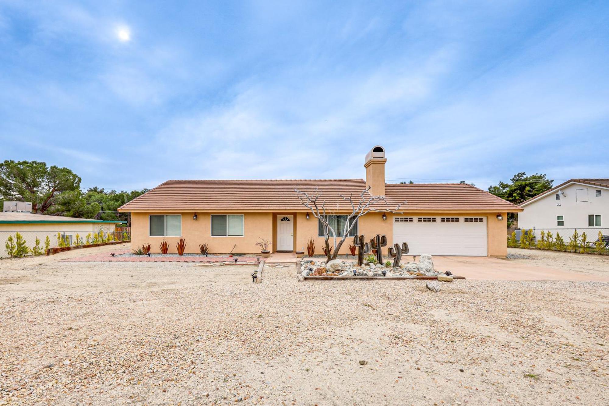 Updated Abode 22 Mi To Joshua Tree National Park! Morongo Valley Exterior foto